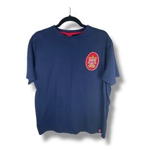 Liverpool Football Club Navy Blue Official T-Shirt Size Men’s XL